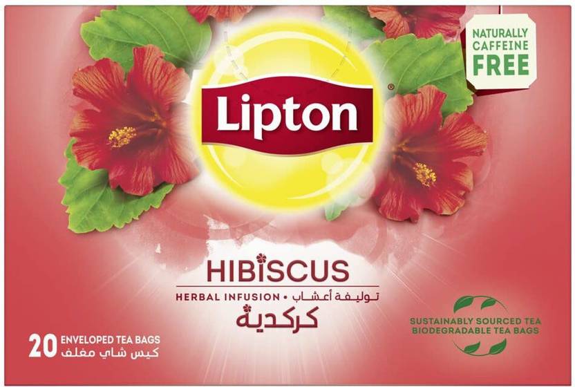 Lipton Hibiscus Infusion Tea Bags Box Price in India Buy Lipton