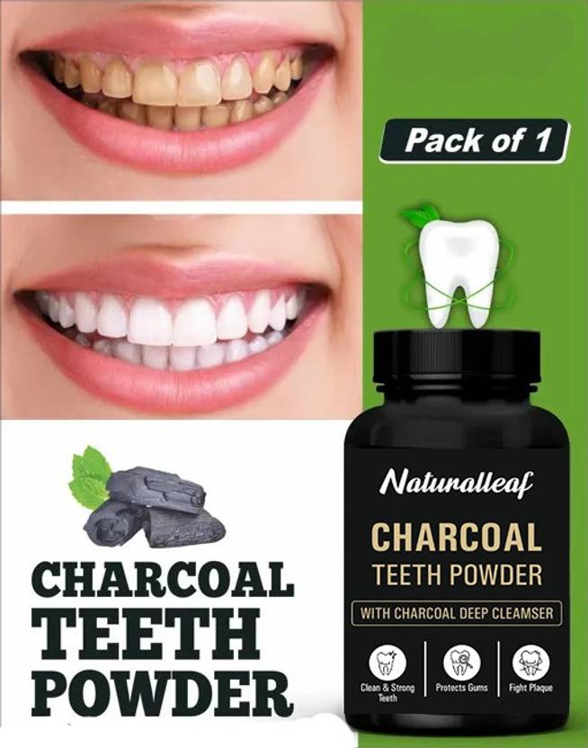Naturalleaf Tooth Whitening Charcoal Powder Teeth Whitening Kit Price