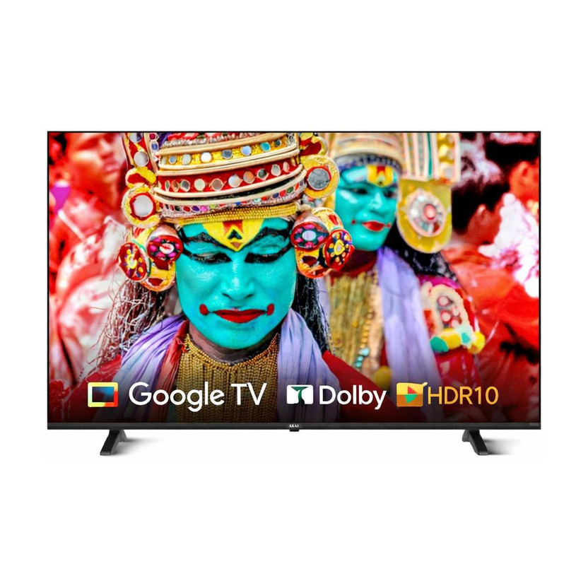 Google Akai AKAI 80 cm (32 inch) HD Ready LED Smart Google TV with (Android 14)| A+ Grade Panel | Dynamic Color Enhancer| Dolby Audio| Filmmaker Mode | HDR10| 60Hz Refresh Rate LED TV(AL32GS-SMWS/2025) - Flipkart Deal