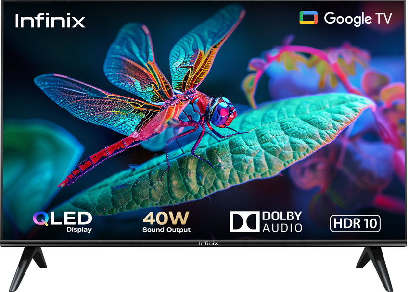 Infinix 109 cm (43 inch) QLED Full HD Smart Google TV(43GF1Q/43GF4Q)