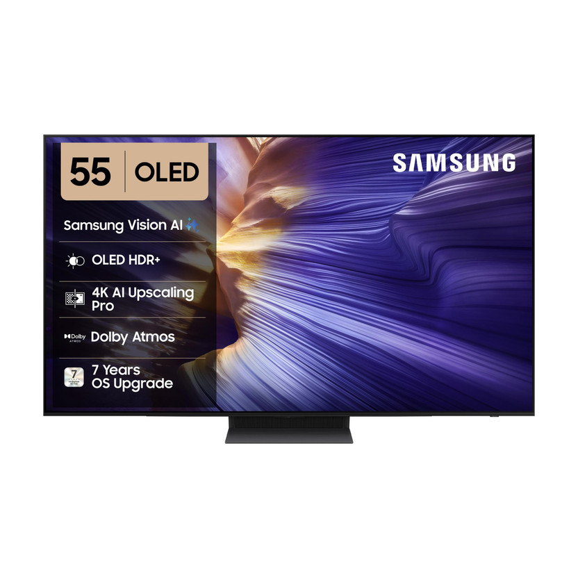 Samsung 138 cm (55 inch) OLED Ultra HD (4K) Smart Tizen TV(QA55S90FAULXL)
