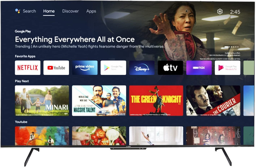 Lloyd Lloyd QX900D 140 cm (55 inch) QLED Ultra HD (4K) Smart Android TV with QLED(55QX900D) - Flipkart Deal