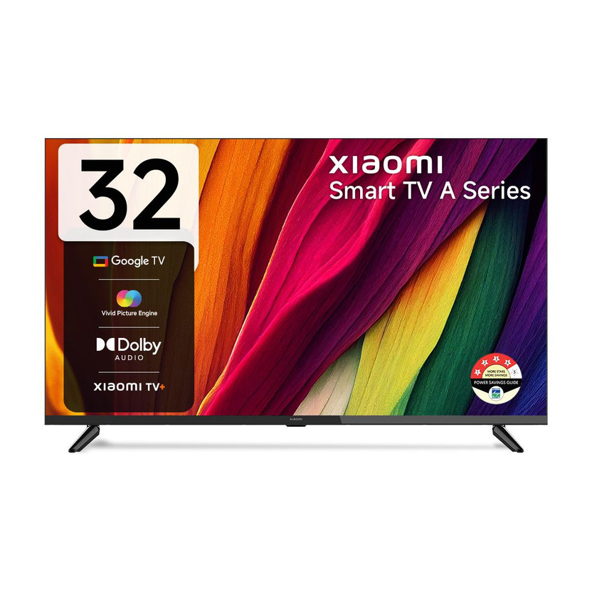 XIAOMI A Series 80 cm (32 inch) HD Ready LED Smart Google TV with 200+ Free Channels |Dolby Audio | DTS:HD|DTS Virtual: X| Vivid Picture Engine| Dual Band Wi-Fi| Bluetooth 5.0(L32MA-AIN)