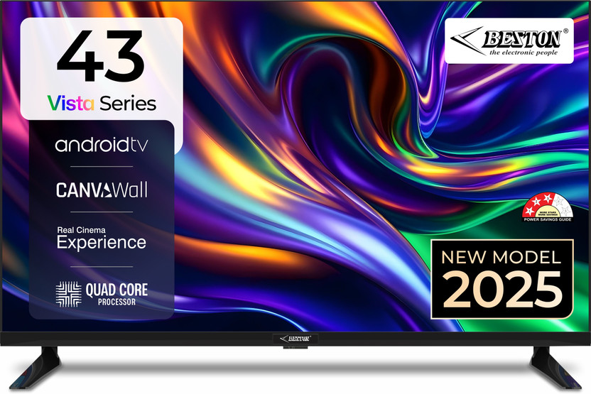 BESTON 109 cm (43 inch) Full HD LED Smart Android TV(BS43FHD)