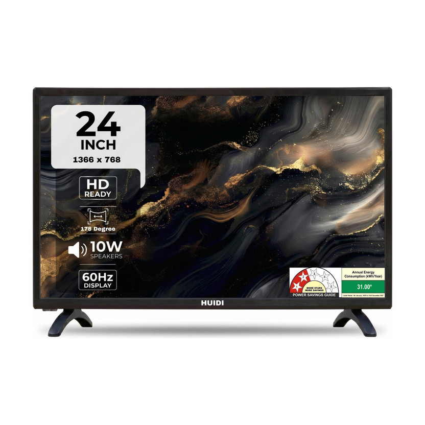 HUIDI 60 cm (24 inch) HD Ready LED TV(HD24D1M19)
