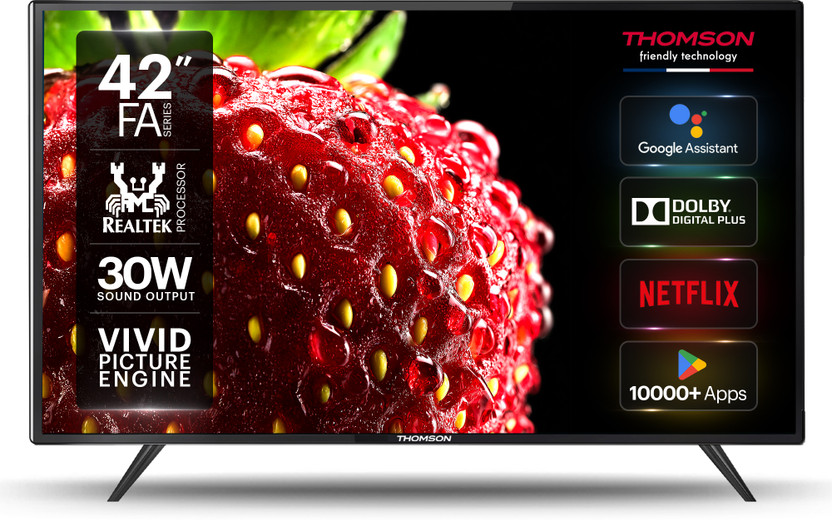 Thomson FA Series 106 cm (42 inch) Full HD LED Smart Android TV with Dolby Digital Plus & Android 11(42RT1044)