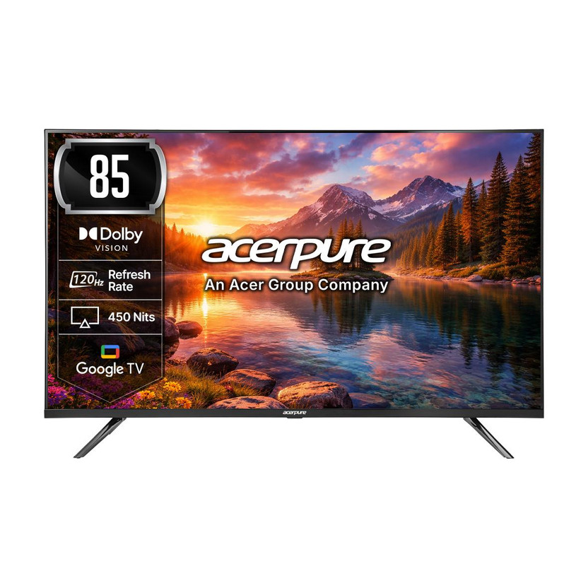 acerpure NITRO 215 cm (85 inch) QLED Ultra HD (4K) Smart Google TV(AP85QG75PNTO6)