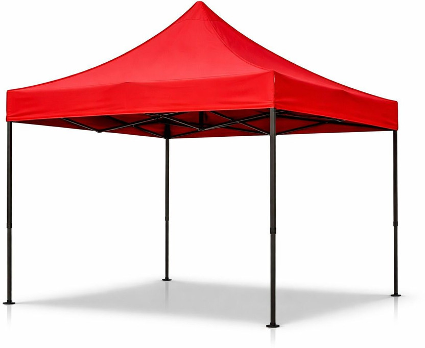 Nawbeda Gazebo Portable 10*10 Feet, 19kg, Pop Up , Pagoda Canopy Tent - For Event & Camping, Cafeteria(Red)