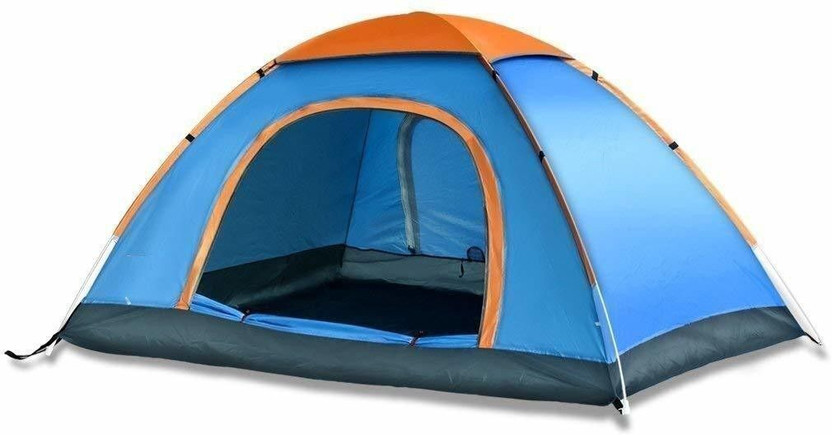 MAITRI ENTERPRISE Polyester Picnic Hiking Camping Portable Dome Travel Tent with Bag Tent - For 6 Persons(Multicolor)