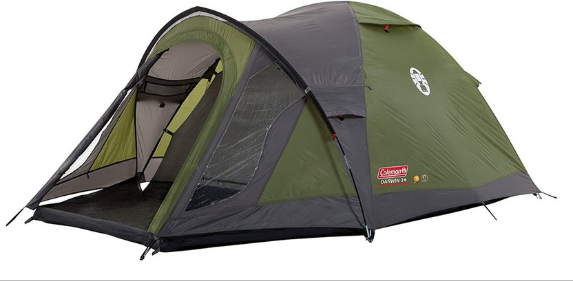 COLEMAN Darwin 3+ Tent - For Get Free 2 Coleman BYOT Nighout Event Passes(Grey)