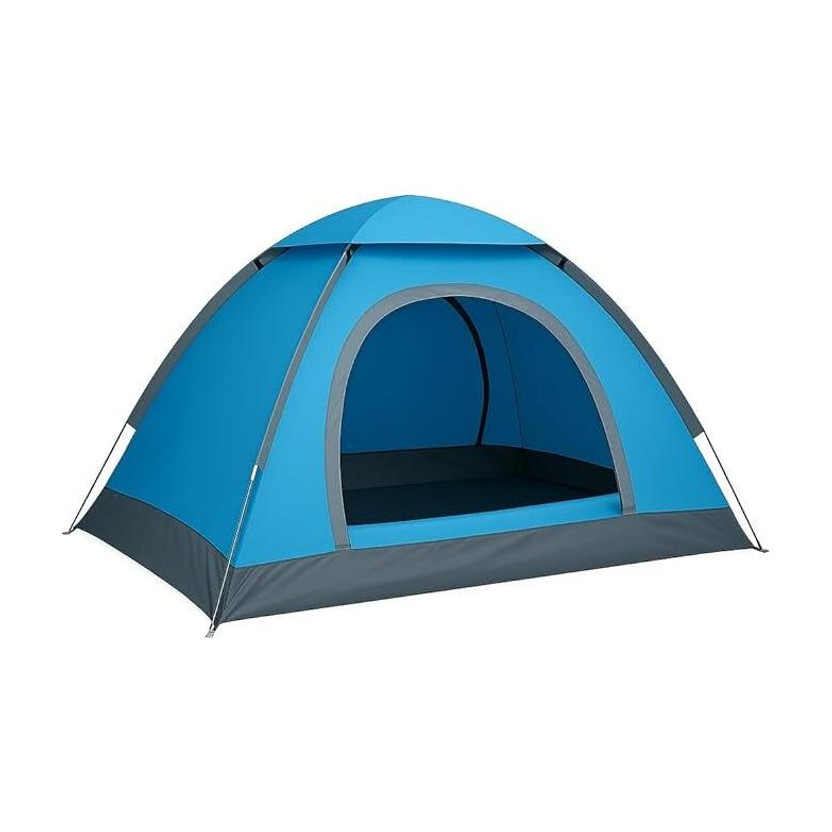 ADP TRADERS 4 Person for Camping Waterproof Outdoor Tent House -for 4 Persons Camping Tent Tent - For 4person(Blue)