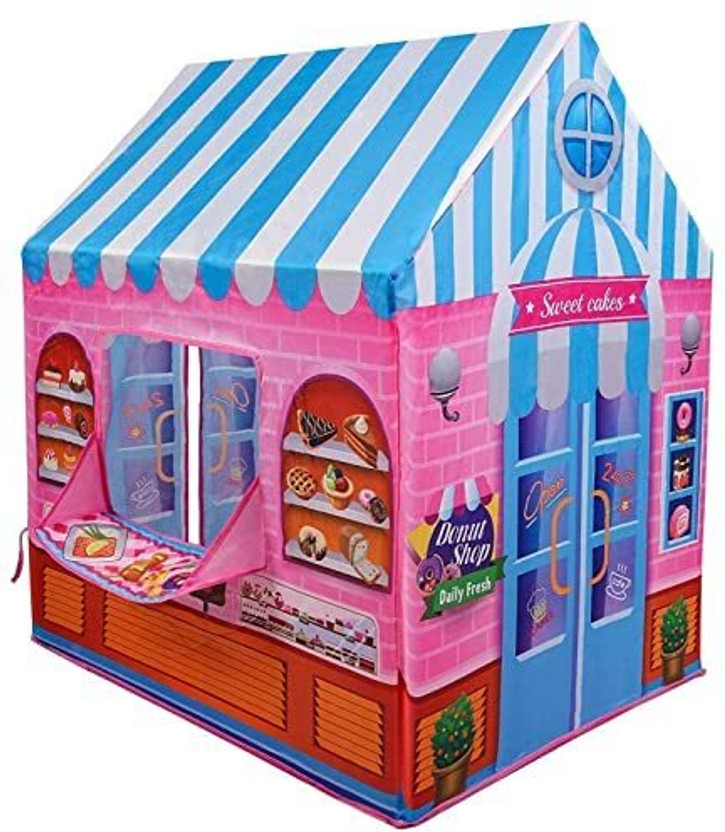 ADQIN sweet cake tents Colorfull and Light Children Play Tent House Tent - For all(Multicolor)