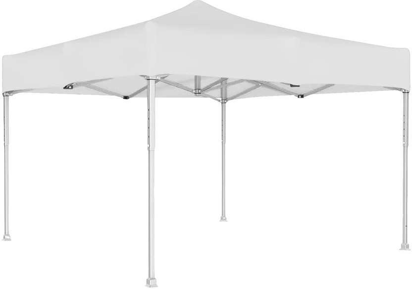 house of common Gazebo Portable 10*10 Feet, 19kg, Pop Up , Pagoda Canopy for Outdoor Tent - For Event & Camping, Cafeteria(Blue)