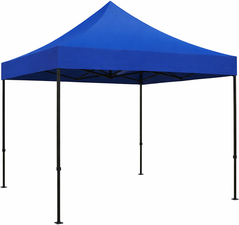house of common Gazebo Portable 10*10 Feet, 19kg, Pop Up , Pagoda Canopy for Outdoor Tent - For Event & Camping, Cafeteria(Blue)