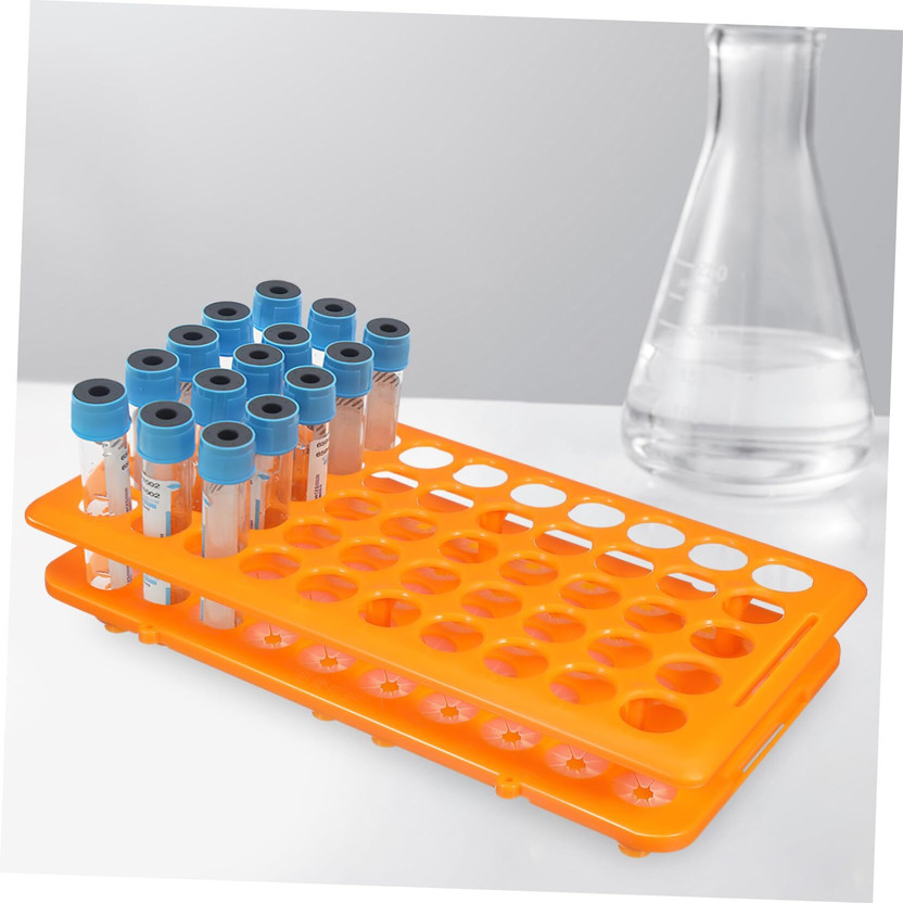 BIOHUB Biohub002 Plastic, Silicone Test Tube Rack(48 Orange)