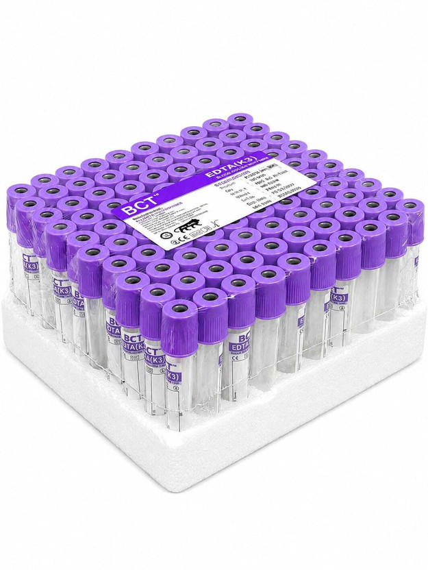 ShreeBalaji 2 ml Plain Plastic Test Tube(75 cm 30 K Pack of 100)