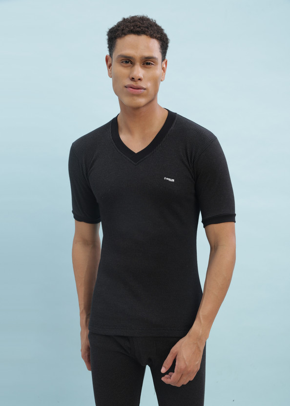 Dollar Ultra V Neck Half Sleeve Men Top Thermal