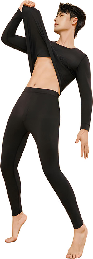 SERPLEX Womens Soft Fleece Lined Thermal Top and Bottom Set for Winter Comfort Women Top - Pyjama Set Thermal