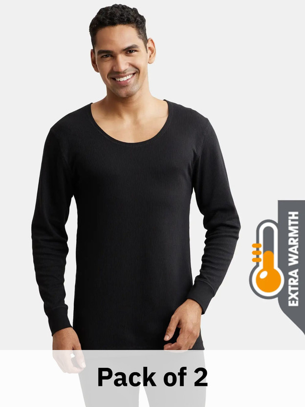 JOCKEY 2404 Extra Warmth Super Combed Cotton Rich Men Top - Pyjama Set Thermal