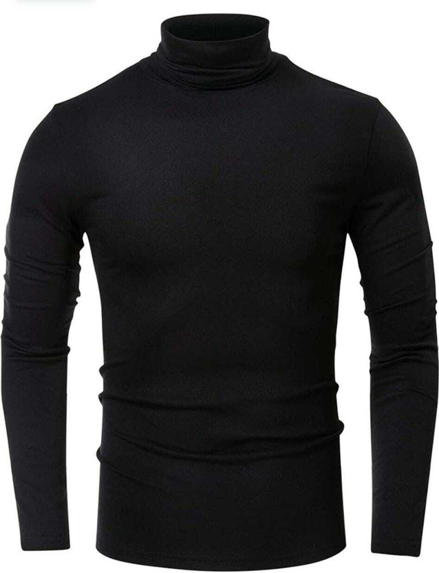 Kevat Gems JBI OSWAL Men'sBlended BodyWarmer Upper Top Thermal (Black) Men Top Thermal
