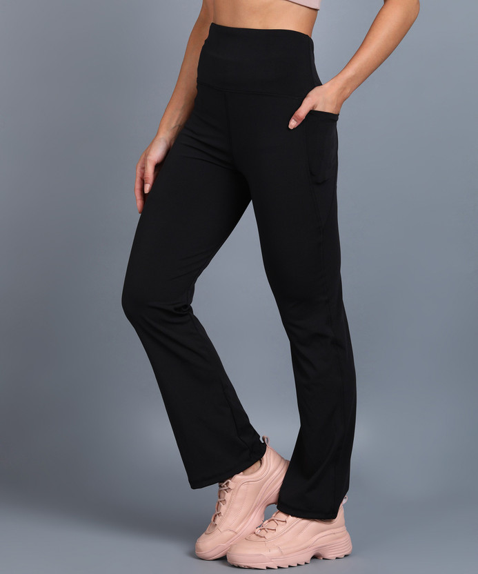 Rock Paper Scissors Solid Women Black Tights