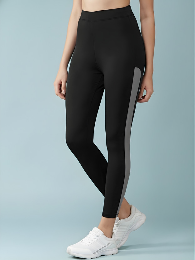 BLINKIN BLINKIN Solid Women Black, Grey Tights - Flipkart Deal