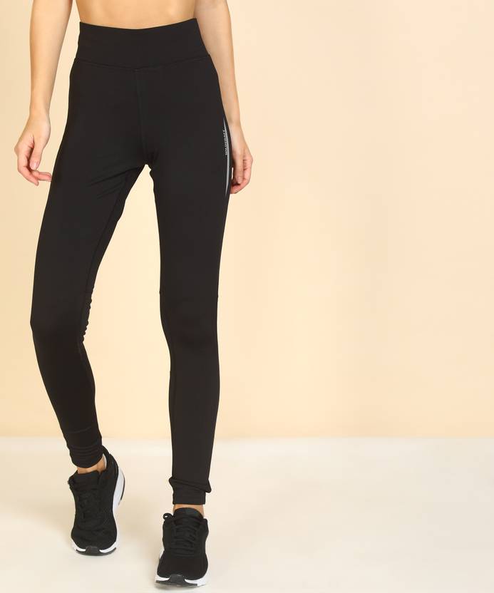 Wildcraft Solid Women Black Tights Buy Wildcraft Solid Women Black