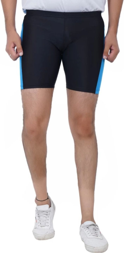 Nishant Sports Solid Men Black Tights