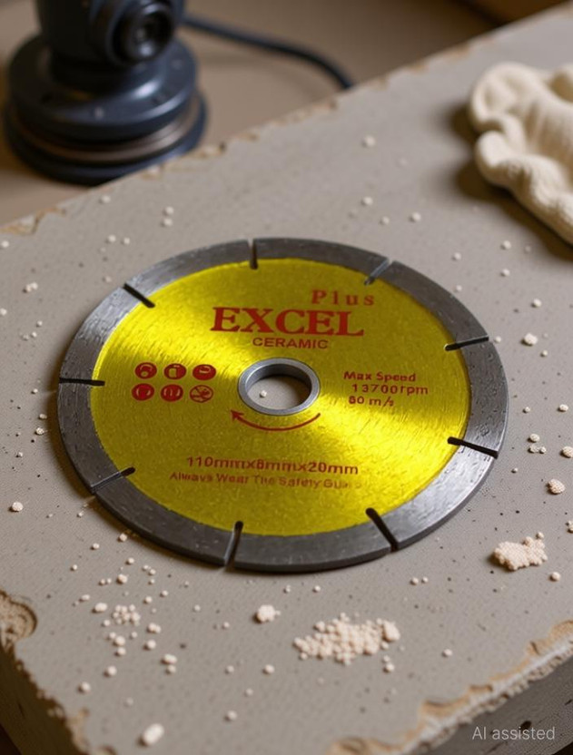 excel abrasive Circular diamond blade saw 
 ceramic for Granite /Marble/wall/Tile/Concrete cutting Handheld Tile Cutter(0 W)