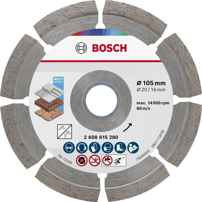 BOSCH Diamond Cutting Blade Multi M 105mm Handheld Tile Cutter(0 W)