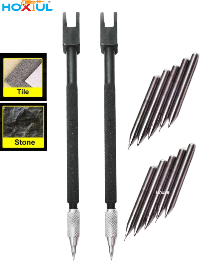 HOXIUL Tile Cutter Pencil With 10 Extra Bits High Quality For Handheld Tile Cutter(0 W)