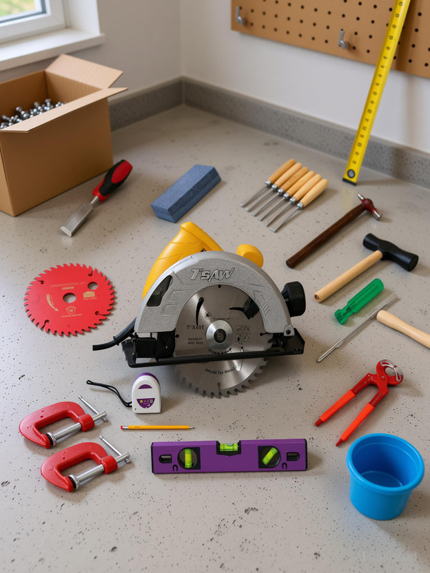 Digital Digital Craft 12 Items Combo of 185mm Electric Circular Saw High Power Cutting Machine Marble Cutter(1350 W) - Flipkart Deal