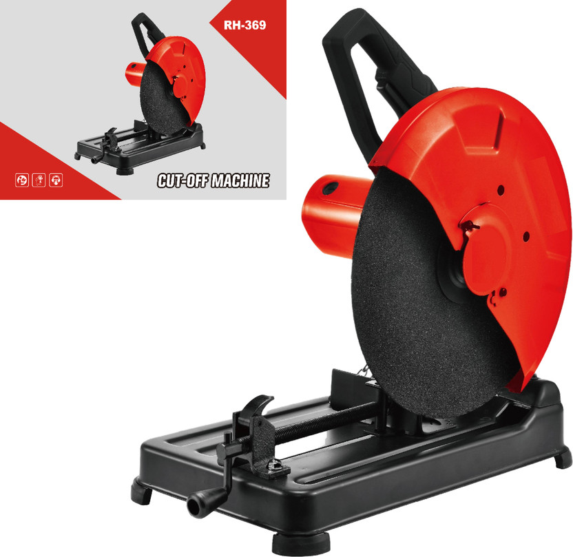 RanPra 14" INCH CUTTER MACHINE HEAVY DUTY FOR IRON/STEEL/WOOD Chop Saw(2500 W)