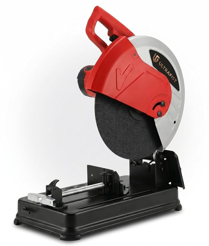 ULTRAFIST GOLD 2600W 355mm Cut Off Machine, 14 Inch Metal Cutter with Vice Guide Chop Saw(2600 W)