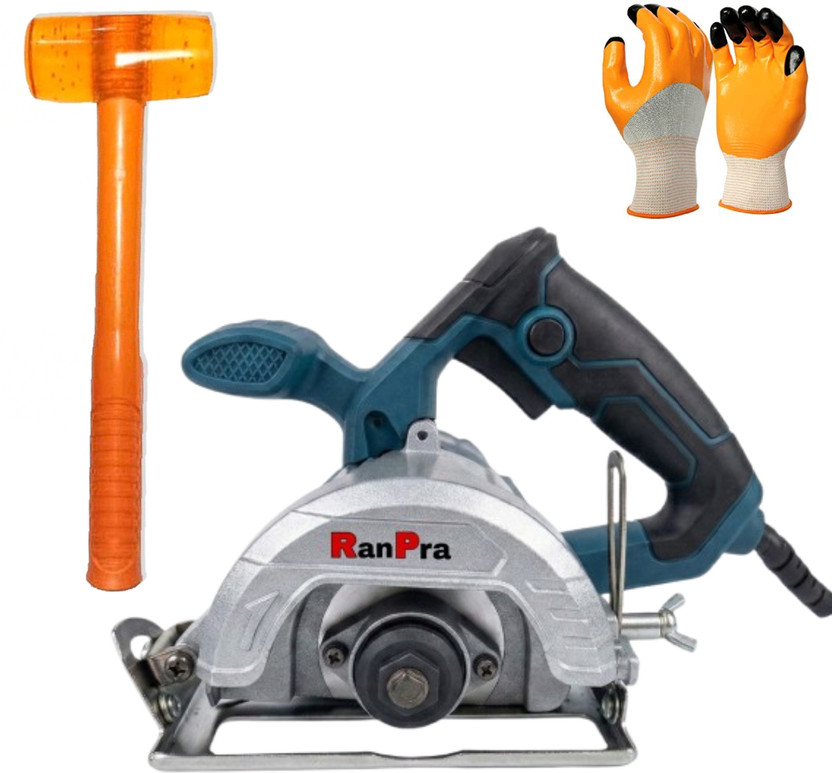RanPra 5INCH (125MM) HEAVY DUTY MARBLE / TILE / WOOD CUTTER MACHINE Marble Cutter(1450 W)