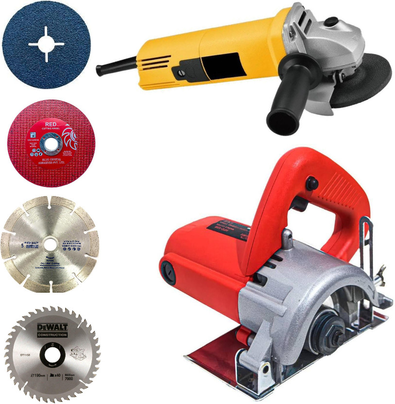 RanPra RanPra 4 INCH ANGLE GRINDER| 100MM TILE/MARBLE CUTTER| CUTTING WHEEL Angle Grinder(100 mm Wheel Diameter) - Flipkart Deal