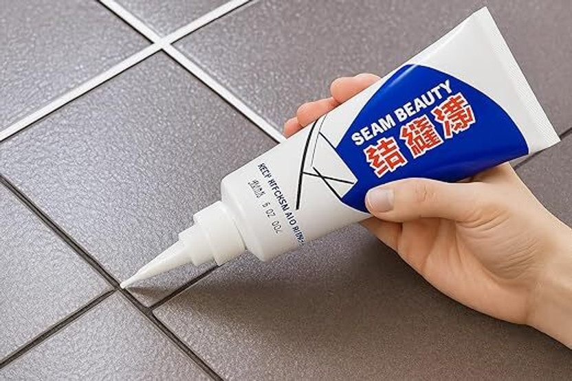 ecom prachi Waterproof Tile Gap/Crack/Grout Filler Matt Marble(Decorative Tile)