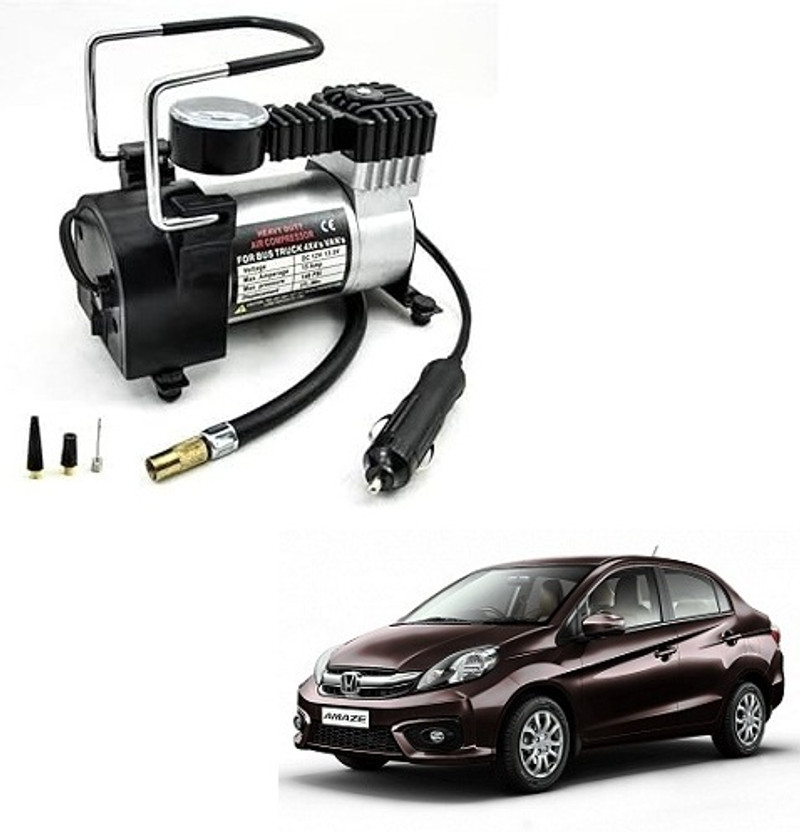 energetic Air Compressor pump Honda Amaze 150 psi Tyre Air Pump for Car & Bike