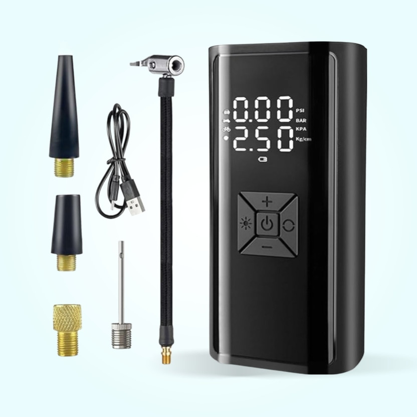 TULUA Electric Air Compressor J61 150 psi Tyre Air Pump for Car & Bike(Air Compressor)