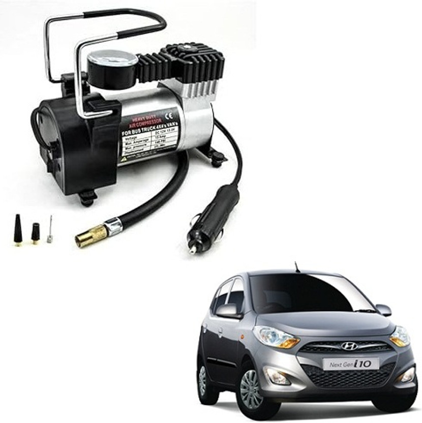 energetic Air Compressor pump Hyundai i10 150 psi Tyre Air Pump for Car & Bike