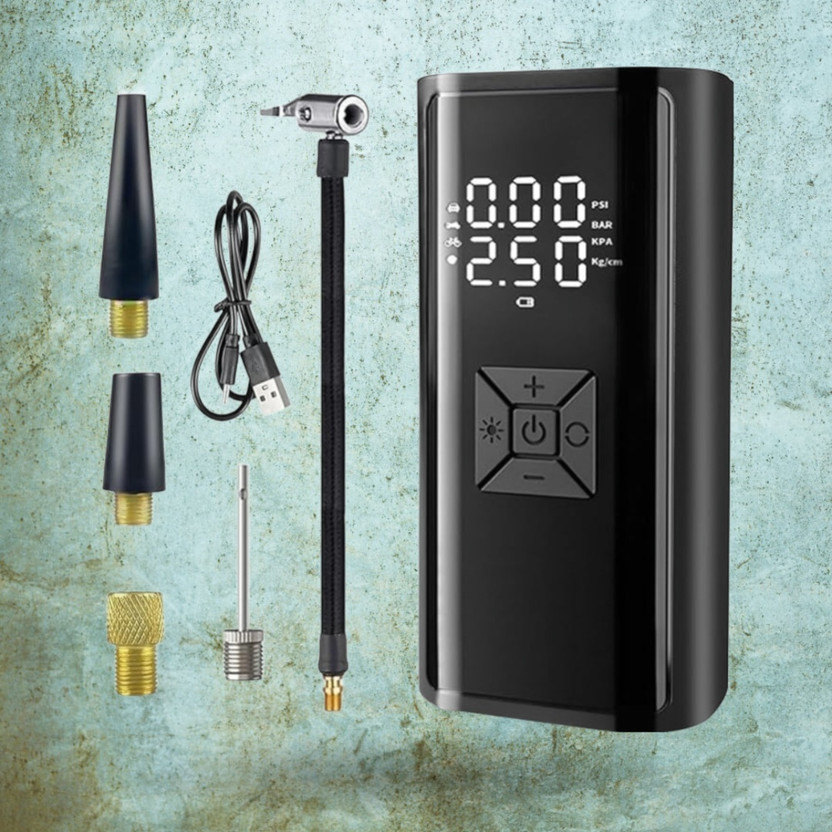 TULUA Electric Air Compressor J29 150 psi Tyre Air Pump for Car & Bike(Air Compressor)