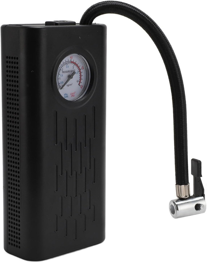 Crox Electric Tire Inflator with USB Charging 150 psi Tyre Air Pump for Car & Bike(Air Inflator, Compact, Rechargeable, Type-C Charging, Air Compressor)