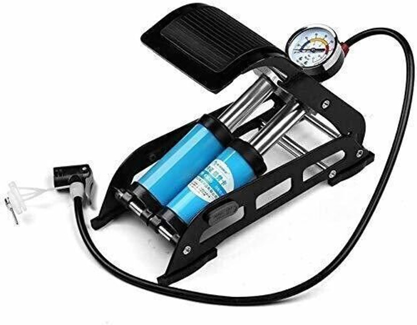 vintaze Double Cylinder Air Pump CA91 160 psi Tyre Air Pump for Car & Bike(Double Foot)