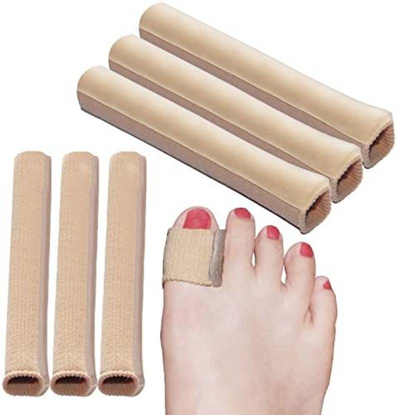 AUTPRO 6 Pack Hammer Toes Protector for Women/Men,Cuttable Toe Tubes