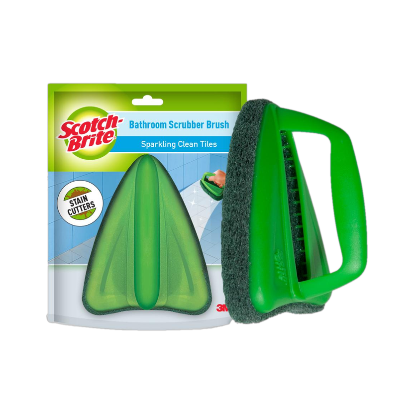 Scotch-Brite Bathroom Scrubber Brush(Green)