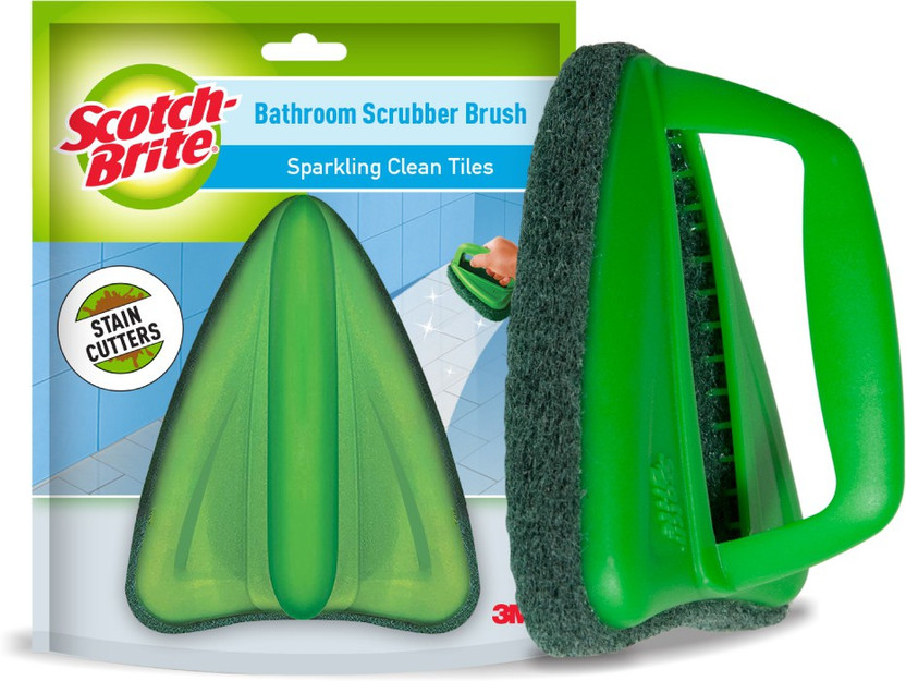 Scotch-Brite Bathroom Scrubber Brush(Green)
