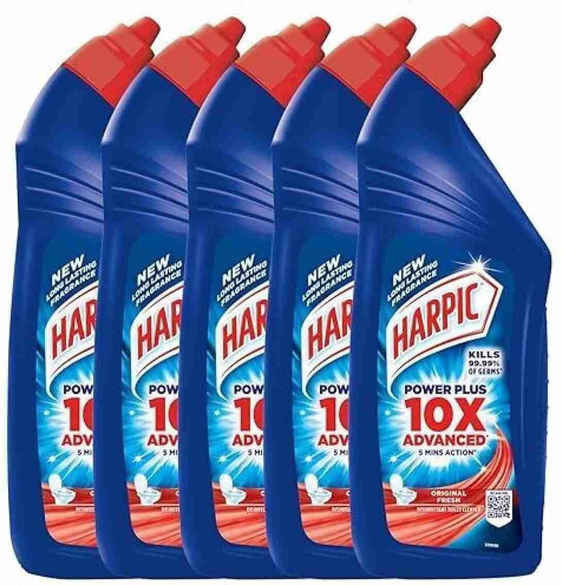 Harpic HARPICC Original Liquid Toilet Cleaner(5 x 1000 ml)