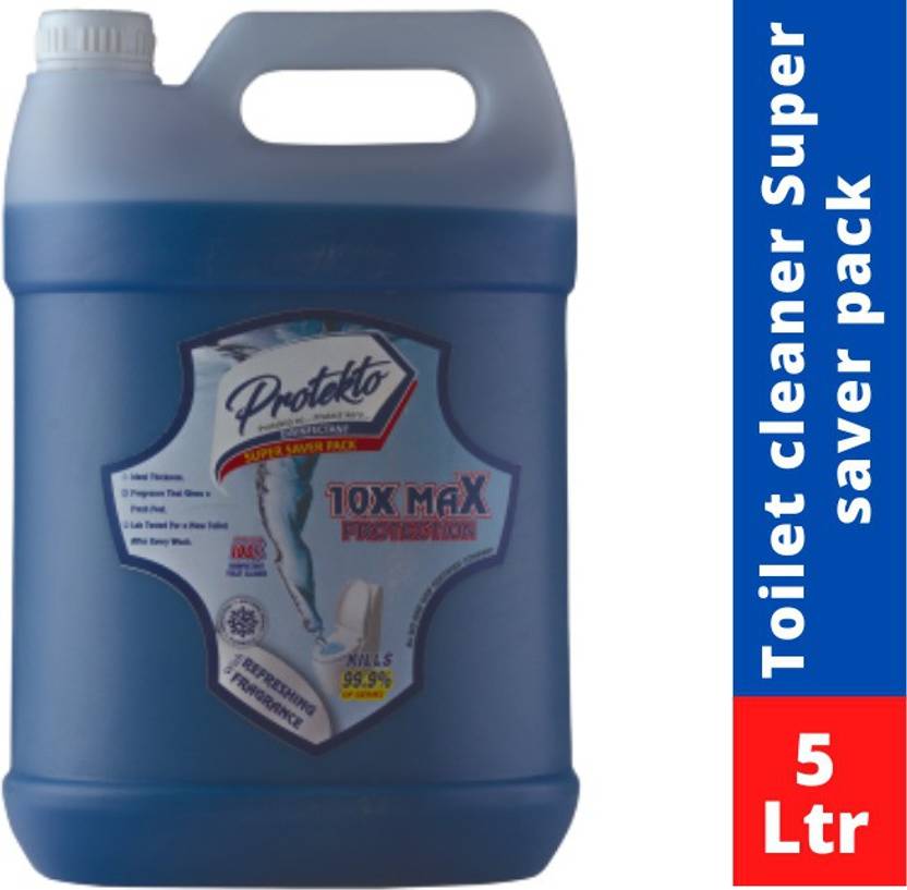 protekto Toilet Cleaner 5000ml Floral Gel Toilet Cleaner Price in India Buy protekto Toilet