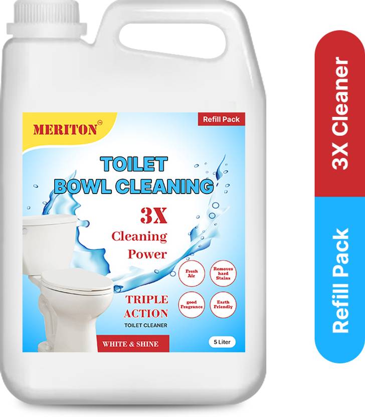 Meriton Toilet Cleaner, Faster Stain Removal Toilet Bowl Cleaner
