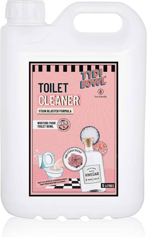 TYDIBOWL Toilet Cleaner Liquid with Vinegar Powered,The Clean Scent (5